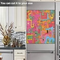 thumbnail image 3 of Yayeee Magnetic Dishwasher Cover for The Front Decoration Home Kitchen Machine Sticker Protector, Art City, 3 of 6