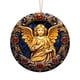 thumbnail image 2 of Adorno Navideño Plano para Árbol de Navidad | Colgante para Casa y Coche | Decoración Navideña Multiusos para Árbol, Chimenea, Puerta, Sala de Estar, Regalo para Recién Nacidos y Bodas, 2 of 5