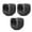 Large, variant on QccHieUs 3 Pieces Flashlight Mounting Brackets Clamps U Shaped Clips Fix Bikes Bike Torch Small
