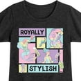 thumbnail image 3 of Disney Princess - Royally Stylish - Toddler & Youth Girls Short Sleeve Graphic T-Shirt, 3 of 5