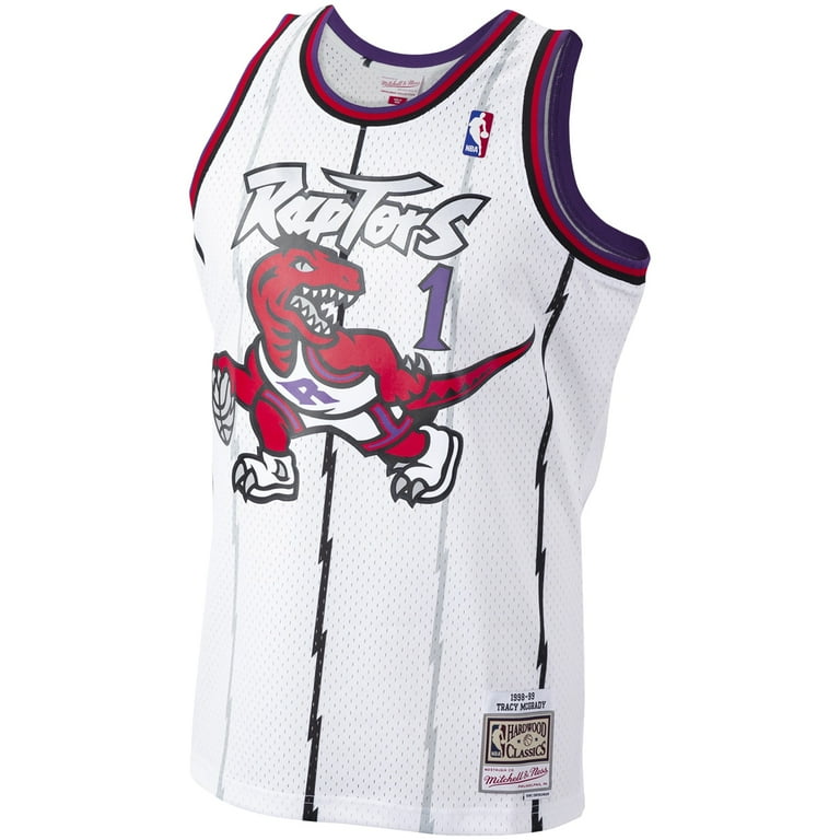 Youth Toronto Raptors Tracy McGrady Mitchell & Ness Purple 1998-99