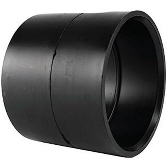 Charlotte Pipe Coupling Abs/Dwv 1-1/2 " Black