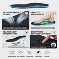 thumbnail image 3 of REABO Men's Tennis Running Shoes, Lightweight Arch Support Athletic Sneakers, 3 of 8