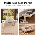 thumbnail image 2 of Hamaca Transformable para Gatos Grandes FUKUMARU para Ventana, 2 of 7