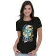 thumbnail image 3 of Smurfette Peace Love Flower Power Women's T Shirt Ladies Tee Brisco Brands S, 3 of 5