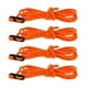 thumbnail image 2 of 4pcs Cuerda de Camping Tienda Reflexiva Cuerda Cuerda de Refugio de Sol de 4 mm 4pcsx2m Naranja A, 2 of 9