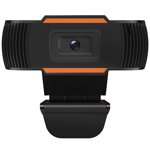Webcam pour ordinateur 720P Caméra d'ordinateur avec son-absorption Microphone Ordinateur portable ou Webcam de bureau