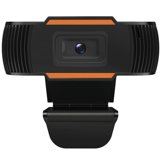 Webcam pour ordinateur 720P Caméra d'ordinateur avec son-absorption Microphone Ordinateur portable ou Webcam de bureau