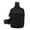 Black, variant on Side Shoulder Bag Small Waterproof Sling Bag for Men Women Running Cycling Traveling Shopping Black