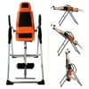 Ktaxon Deluxe Inversion Table Gravity Exercise Machine for Back Pain Relief Chiropractic (Black and Orange Optional)