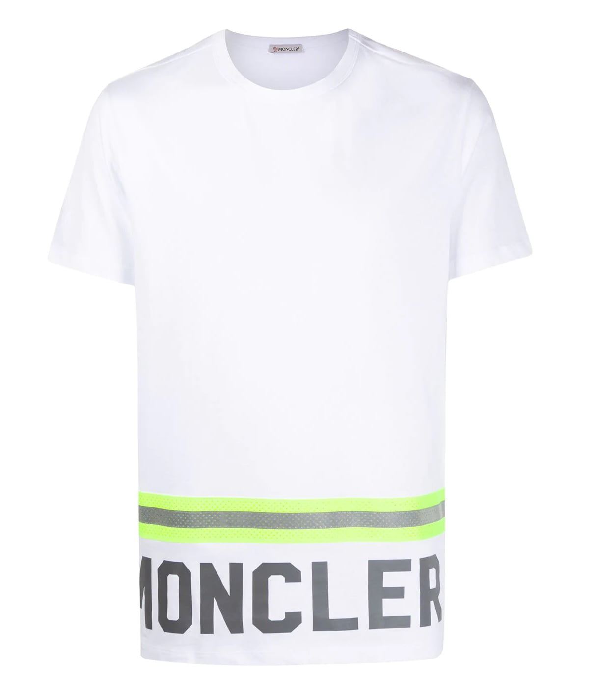 Moncler Reflective Stripe Logo T-Shirt 