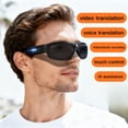 thumbnail image 3 of 4K AI Smart Glasses, Real-Time Translation & Object Recognition, Open-Ear Audio, Built-in Camera with 64GB Storage, Wearable Body Camera for Sports, 3 of 11