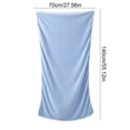 thumbnail image 3 of Extra Large Bath Towel 55x27.55",Soft Absorbent Quick Dry Oversized Bath Sheet,Lightweight Comfortable Towel for Hair & Body Drying,Home Bathroom Spa Use,Travel & Fitness Towel for Adults-Blue, 3 of 6