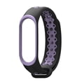 thumbnail image 1 of Reemplazo para Xiaomi Mi Band 3/4 Pulsera de silicona Colores dobles / Correa de muñeca de reloj deportivo sólido kenally EL0222-07, 1 of 2