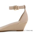 thumbnail image 2 of Sandalia DREAM PAIRS INGRID Cuña de Ante Nude 4.5 cm US10, 2 of 5