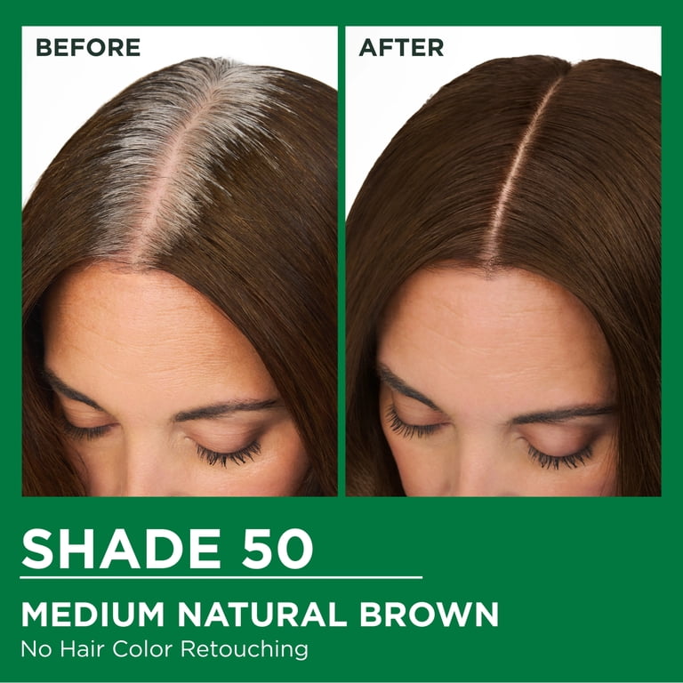 コーヒーブラウン20個　ヘアシャドウ Garnier Nutrisse Nourishing Hair Color Creme, 413 Bronze Brown, 1