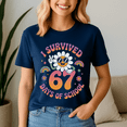 thumbnail image 5 of I Survived 67 Days of School, Funny Teacher School Shirt, Back to School Tshirt, Classroom Humor Tee, Teacher Student Gift, 5 of 5