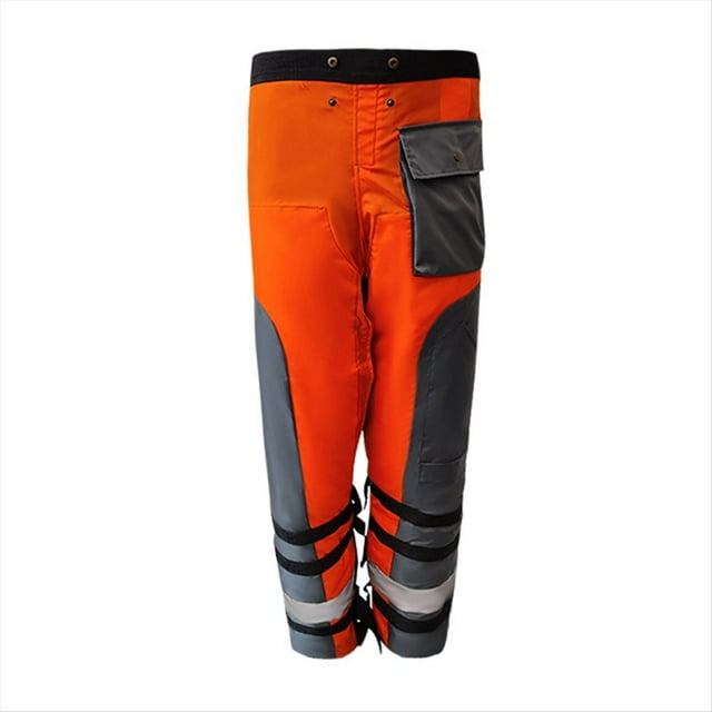 Protection Chainsaw Pants for Cutting/Logging Tasks Versatile Use Protection Adjustable Waist Belt Chainsaw Pants M
