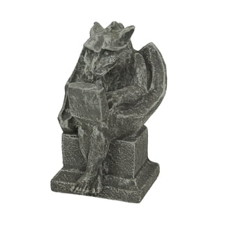 Cast Iron Scottish Terrier Dog Statue - Black Enamel Scottie Decor, 8" Tall, Great As A Doorstop Or Gift