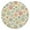 上曼陀罗.84psb, variant on Charming Floral Tablecloth with Elastic Closure, Bohemian Style for Tables Up to 56 Inches, Stain Resistant