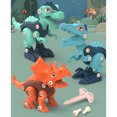 thumbnail image 4 of 4x Dinosaurios con destornillador Sunnimix Kit de construcción DIY para niños, 4 of 8