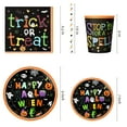 thumbnail image 4 of Ocean Line Halloween Party Supply Set, Disposable Plates, Napkins, Cups, Straws with 24 Pack, 4 of 6