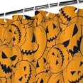 thumbnail image 3 of Halloween Pumpkin Pattern Shower Curtain 36"x72" ,Bathroom Decorative Shower Curtains Set with 12 Hooks,Modern Waterproof Washable Shower Curtain, 3 of 6