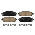 thumbnail image 6 of Detroit Axle - 4pc Brake Pads for 2006-2010 Jeep Commander Grand Cherokee, 4 Front & Rear Ceramic Brake Pads 2007 2008 2009 Replacement, 6 of 7