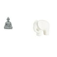 thumbnail image 1 of Estatua De Elefante, Buda Mono, Escultura En Miniatura Coleccionable, Figura De Cerámica De Sun Wukong Para Hotel, Patio, Estantería, Mesa, Navidad, 1 of 8