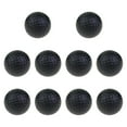 thumbnail image 1 of koolsoo 10 Pcs Balles d'Entraînement de Golf Portables pour Golfeur Extérieur Maison Noir, 1 of 9