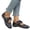 Black, variant on Women's Dress Casual Flats, Statement Bow Shoes, Polka Dot Flats, Vintage Satin Ballet Shoes, Women's Polka Dot Bow Ballet Flats, Satin Slip-On Casual Shoes, Coffee 8