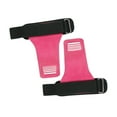 thumbnail image 3 of Vsenkes Weightlifting Wrist Straps Padded Hand Grips for Shrugs Deadlift Gym Workout Rose Red, 3 of 9