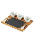 thumbnail image 6 of Twine Acacia and Slate Cheese Board with Ceramic Bowls, Kitchen Gifts, 6 of 7