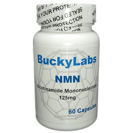 NMN Nicotinamide Mononucleotide Supplement 125mg per Capsule - 60 Capsules