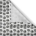 thumbnail image 6 of Ambesonne Artichoke Valance & Curtain, Farm Vegetables Food, 55"x30", Black and White, 6 of 6