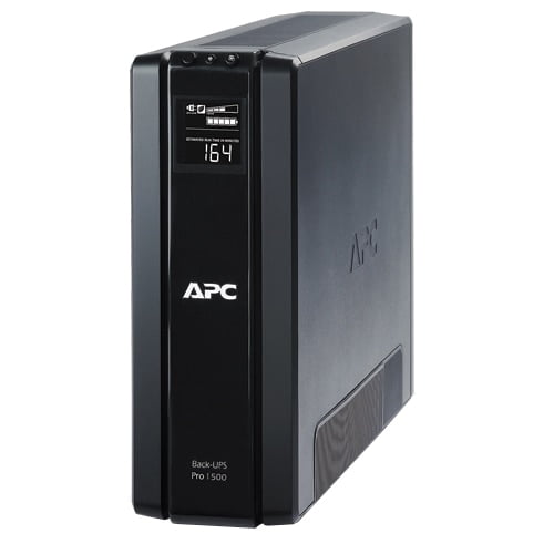 APC UPS Battery Back Up (BR1500G) - Back-UPS Pro 1500VA 10-outlet Uninterruptible Power Supply with Surge Protection