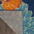 thumbnail image 6 of Nourison Allur Modern Floral Navy Multicolor 4' x 6' Area Rug, (4' x 6'), 6 of 9