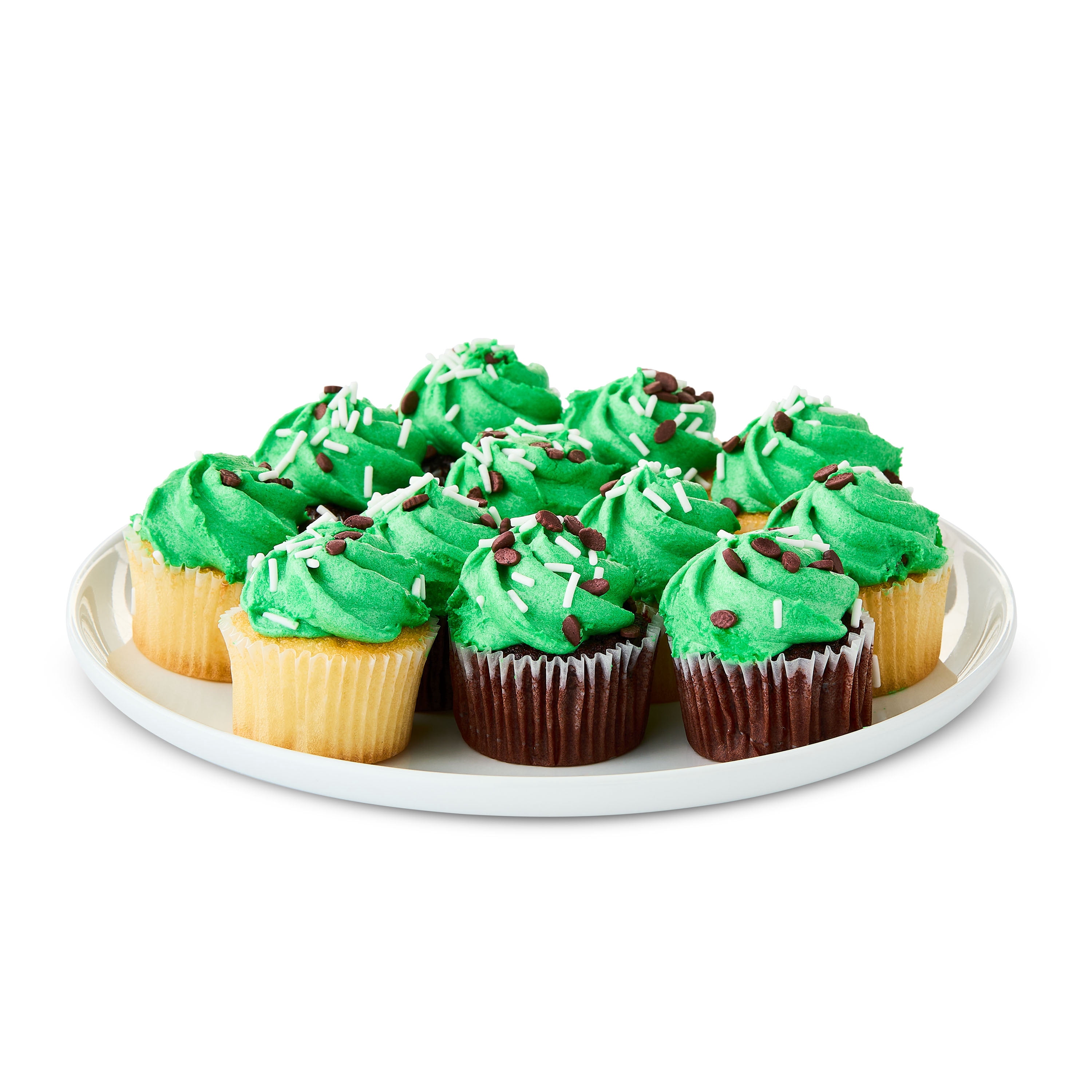 Freshness Guaranteed Game Day Mini Cupcakes, 10 oz, 12 Count (Baked, Shelf Stable)