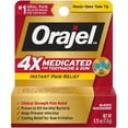 thumbnail image 3 of Orajel 4X Medicated For Toothache & Gum Relief, Cooling Gel, 0.25 oz (Pack of 2), 3 of 7