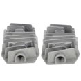 thumbnail image 5 of 2Pcs 48mm x 72mm Aluminum Air Compressor Cylinder Head Cooling Cover, 5 of 5