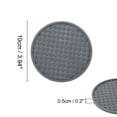 thumbnail image 2 of Unique Bargains Water-repellent Pyramid Design Drink Coaster Set Gray, 2 of 5