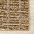thumbnail image 6 of Rugs USA Penni Checked Jute and Wool Area Rug, 9' 6" x 13' 6", Penni Natural, 6 of 6