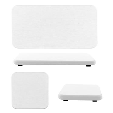 Set of 4 Water Absorbent Diatomite Tra diatomaceous Earth Kitchen soap Dish,Hand soap Holder Water Absorbing Stone Used for Plants & toiletries in The Modern Home