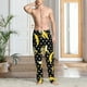 thumbnail image 2 of Balery Banana Pantalones de pijama para hombre, pijama ultraligero, pantalón de descanso-Small, 2 of 6