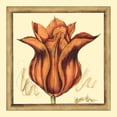 thumbnail image 2 of Goldberger, Jennifer 15x15 Gold Ornate Wood Framed with Double Matting Museum Art Print Titled - Tulip Study VI, 2 of 4