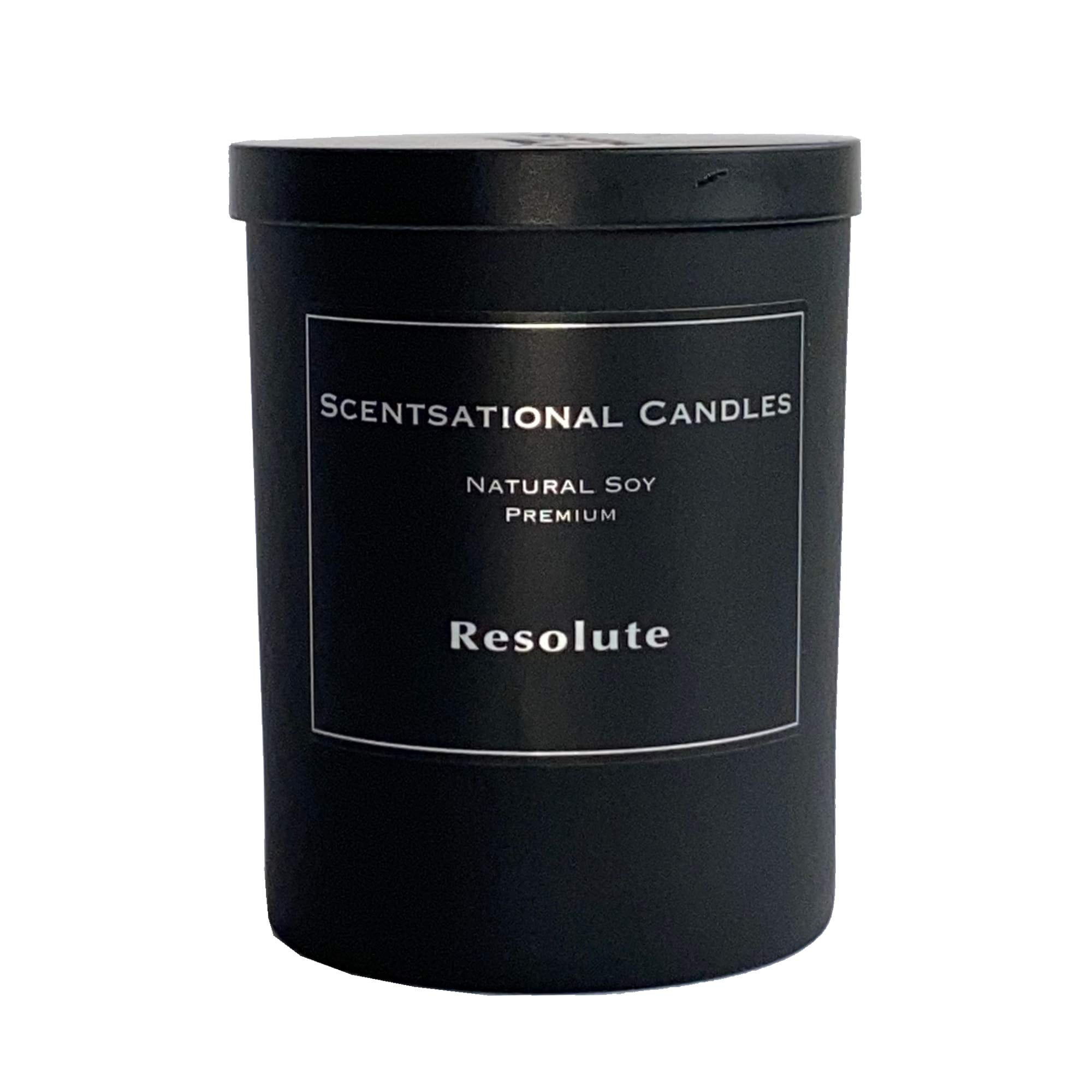 Scensational Candles Resolute Candle Black