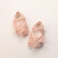 thumbnail image 2 of Baby Sweetie Baby Girls Mary Jane Bow Flats Shoes Petal Walker Crib Shoes Princess Wedding Dress Shoes, 2 of 6