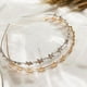 thumbnail image 4 of Diadema de joyería de moda, banda para la cabeza, joyería dorado, 4 of 6