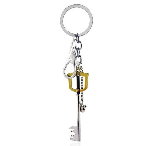 Kingdom Hearts Sora Keyblade Metal Charm Keychain Keyring