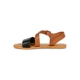 thumbnail image 4 of Women Diagonal Vamp Strap Slingback Flat Sandal 18809, 4 of 6